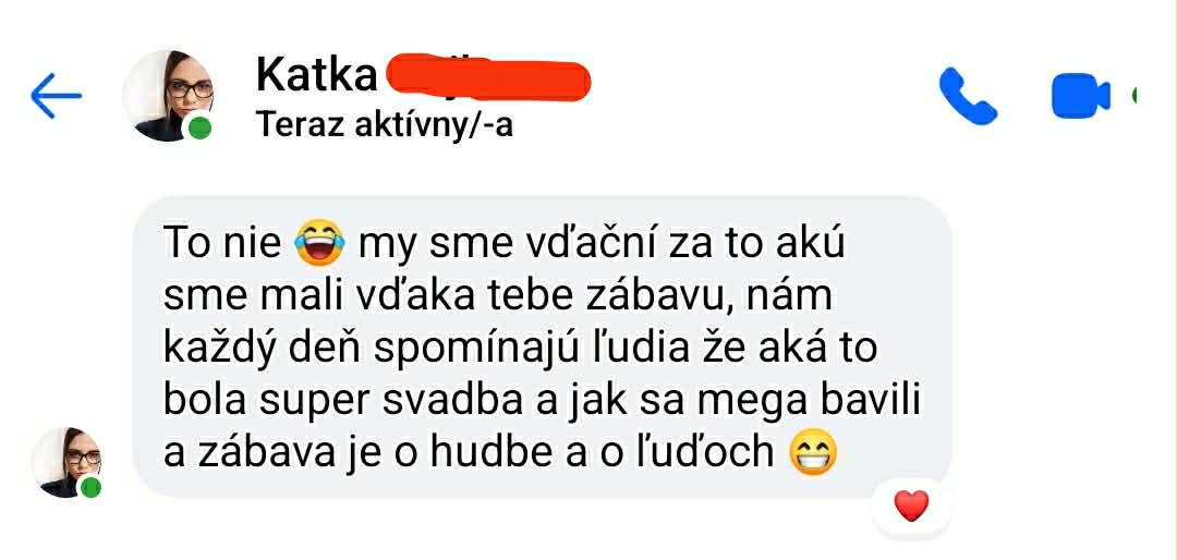 Správa od klienta 06